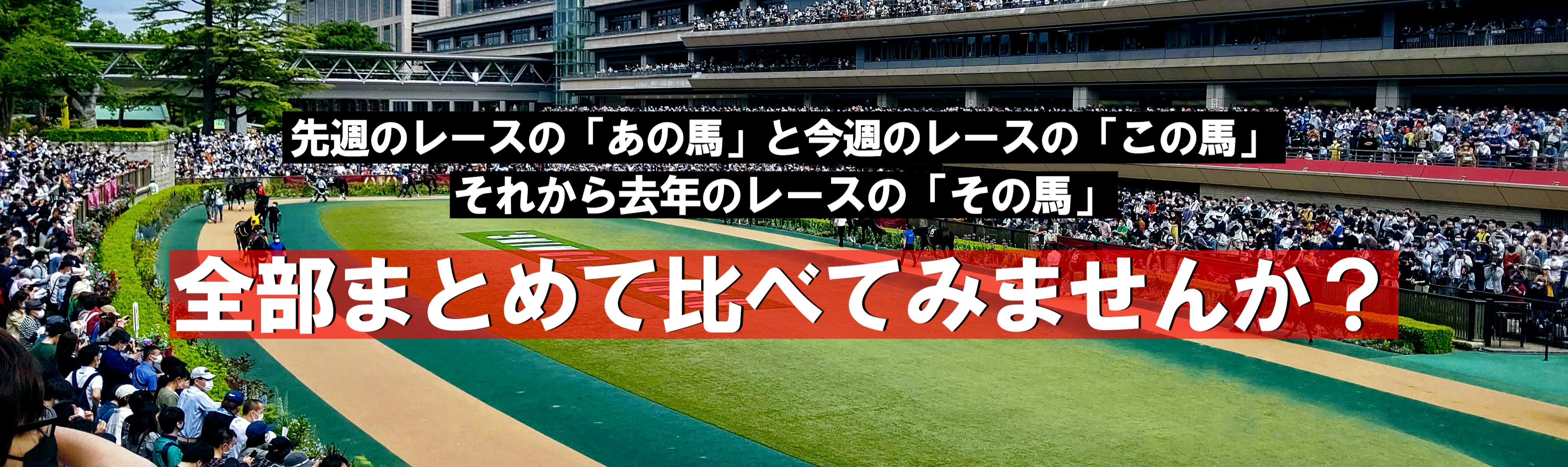 マイ競馬リサーチ - 競走馬の成績データを比較・分析できる無料ツール