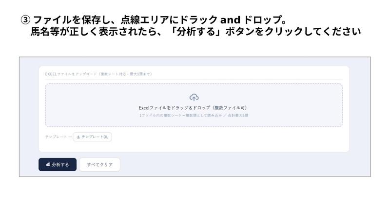 ステップ3：アップロード